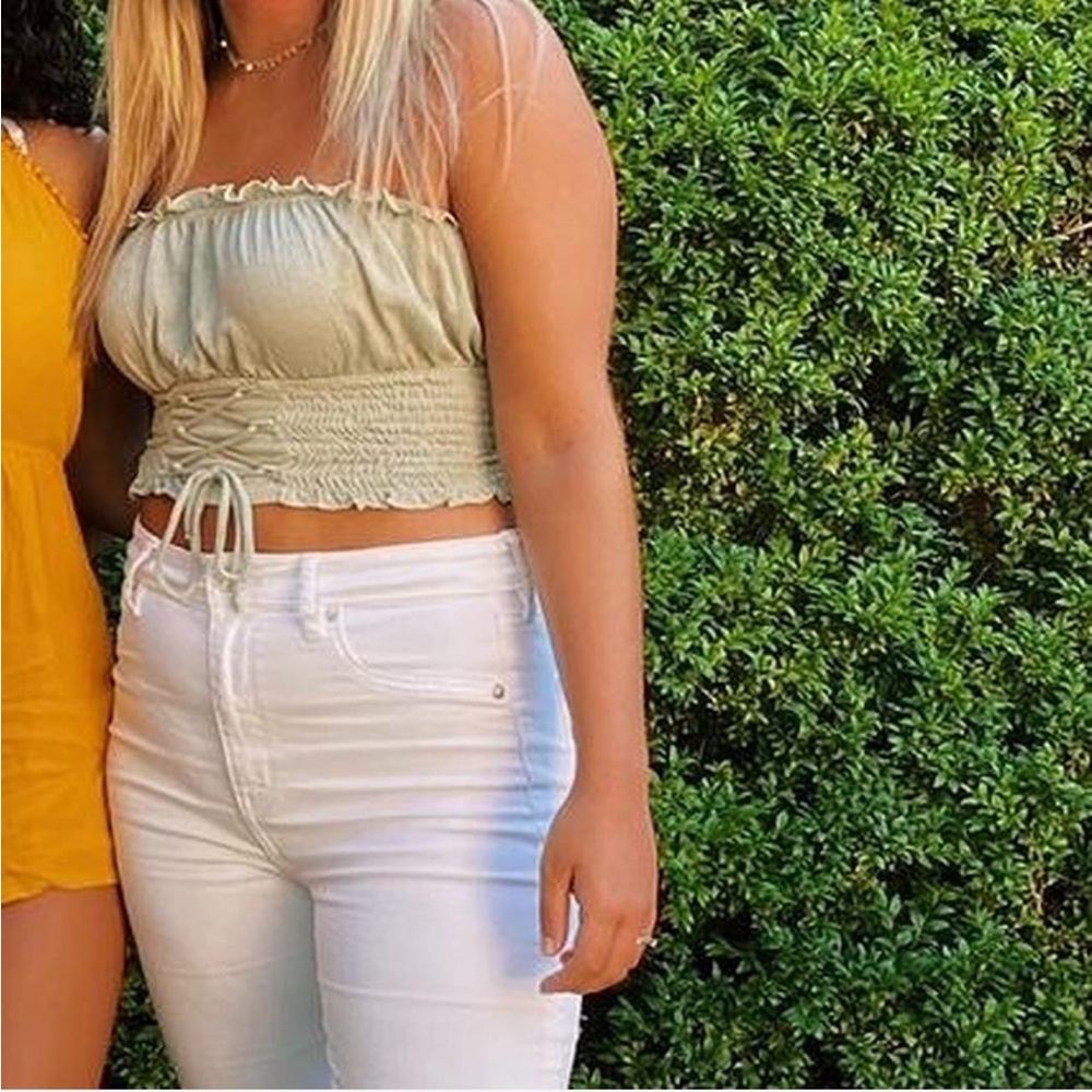 Urban Outfitters Strapless Crop Top